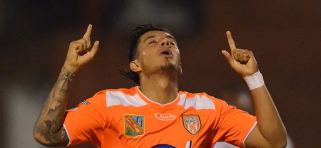 Yeison Guzmán, jugador de Envigado / Foto VizzorImage