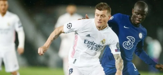 Kanté fue la figura del partido de ida/ AFP