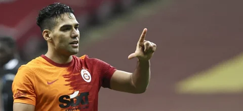 Falcao García, baja de Galatasaray para enfrentar a Denizlispor. / Foto: AFP