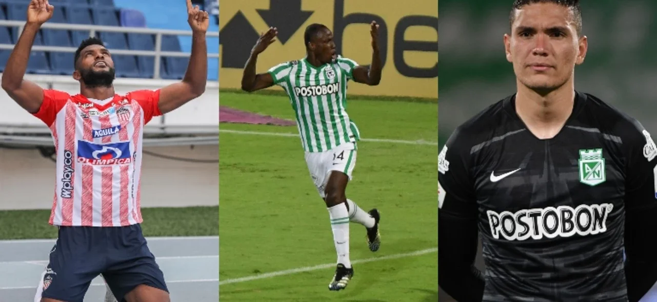 Miguel Borja, Baldomero Perlaza y Aldair Quintana son los representantes del FPC en la selección Colombia / Fotos: Vizzorimage - Jairo Cassian, Luis Benavides,