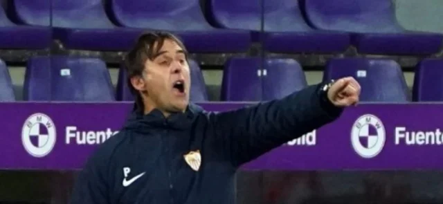 Julen Lopetegui, técnico de Sevilla/ AFP