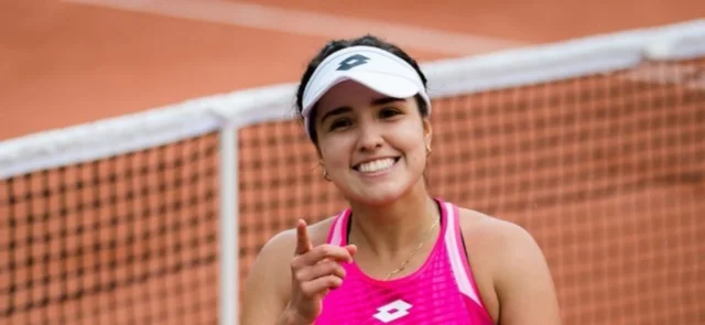 María Camila Osorio, tenista colombiana/ AFP