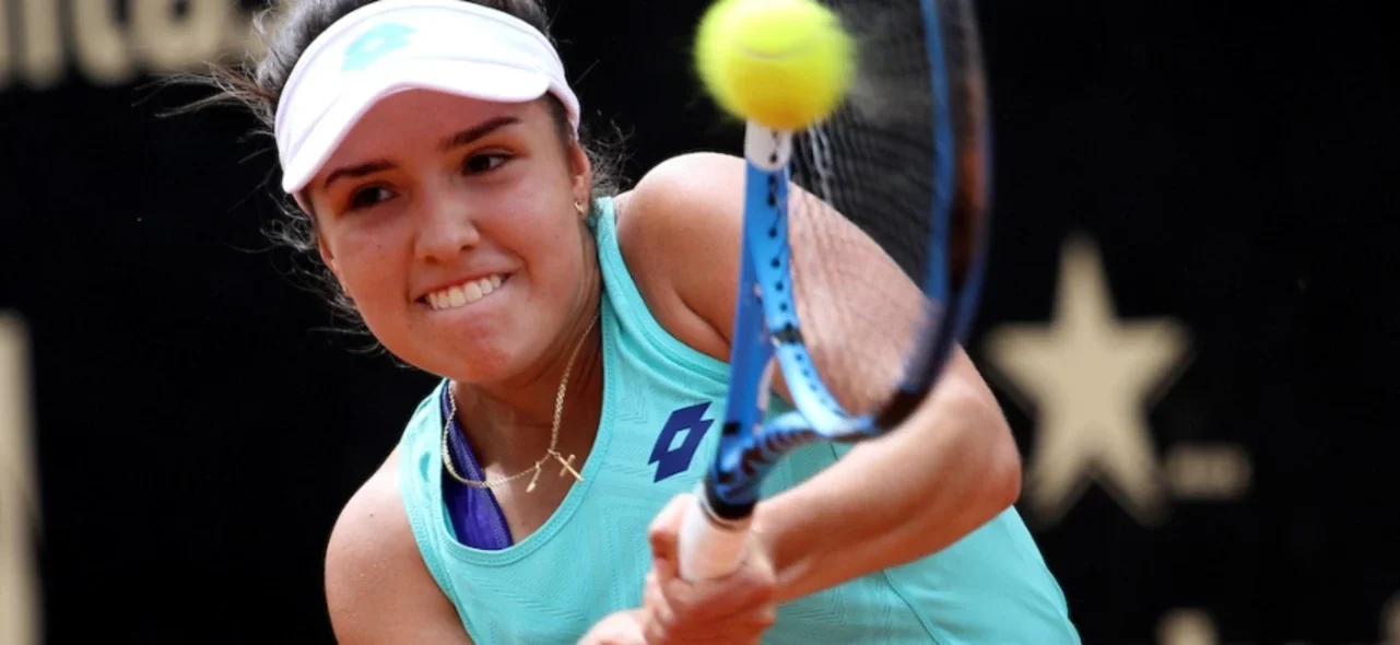 María Camila Osorio ganó en la primera ronda del qualy de Roland Garros. / Foto: Archivo VizzorImage - Felipe Caicedo