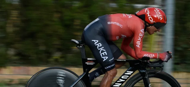Nairo Quintana, líder de la Vuelta a Asturias. / Foto: AFP