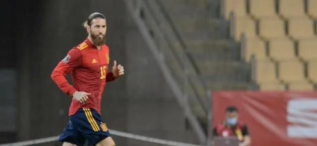Sergio Ramos, baja de España para la Eurocopa. / Foto: AFP