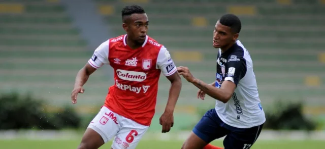 Santa Fe y Junior definen al segundo semifinalista. / Foto: VizzorImage - Ricardo Vejarano