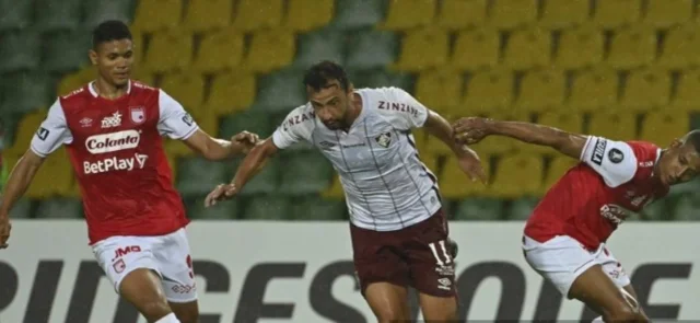Fluminense venció a Santa Fe en su primer choque/ AFP