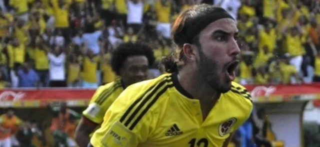Sebastián Pérez marcó su único gol con Colombia ante Ecuador/ AFP