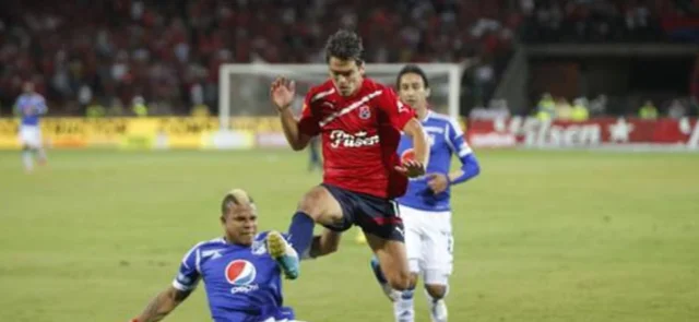 Sebastián Hernández con Medellín durante 2012/ Futbolred