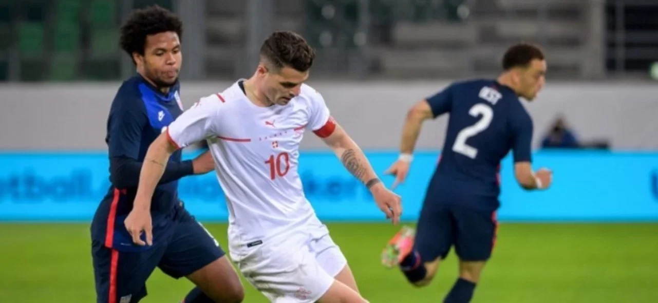 Estados Unidos 2-1 Suiza / Foto AFP