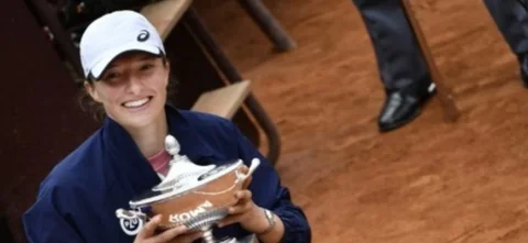 Iga Swiatek, tenista polaca/ AFP