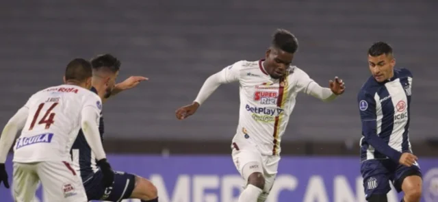 Tolima viene de enfrentar a Talleres/ AFP