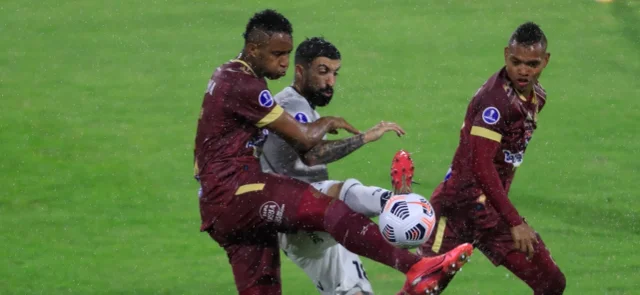 Tolima es último en el grupo G de Sudamericana con 2 puntos. / Foto: AFP