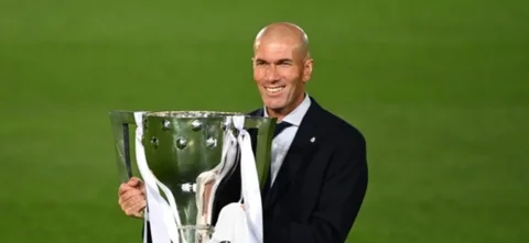 Zidane levantó 11 títulos con Real Madrid. / Foto: AFP