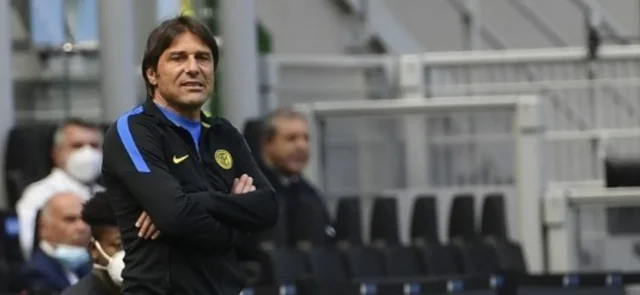 Antonio Conte, campeón con Inter en la Serie A 2020-21. / Foto: AFP