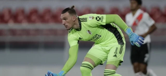 Franco Armani, convocado por Argentina para la Eliminatoria. / Foto: AFP