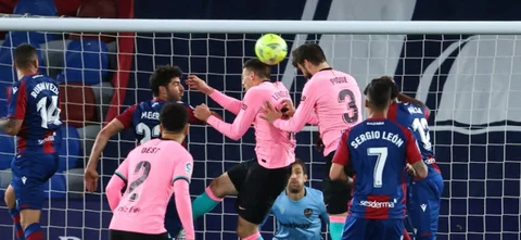 Levante 3-3 Barcelona / Foto AFP