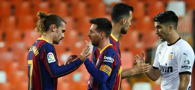 Barcelona venció 2-3 a Valencia / Foto AFP