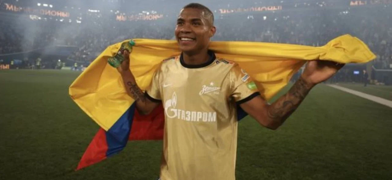 Wilmar Barrios, campeón con Zenit / Foto Zenit