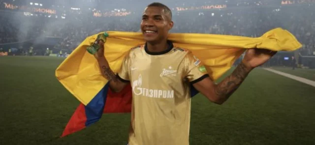 Wilmar Barrios, campeón con Zenit / Foto Zenit