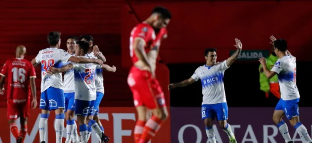Fernando Zampedri marcó el único gol del partido / AFP