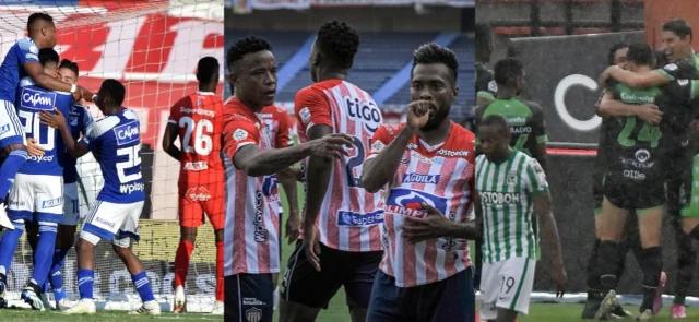 Millonarios, Junior y La Equidad, semifinalistas de la Liga / Fotos VizzorImage