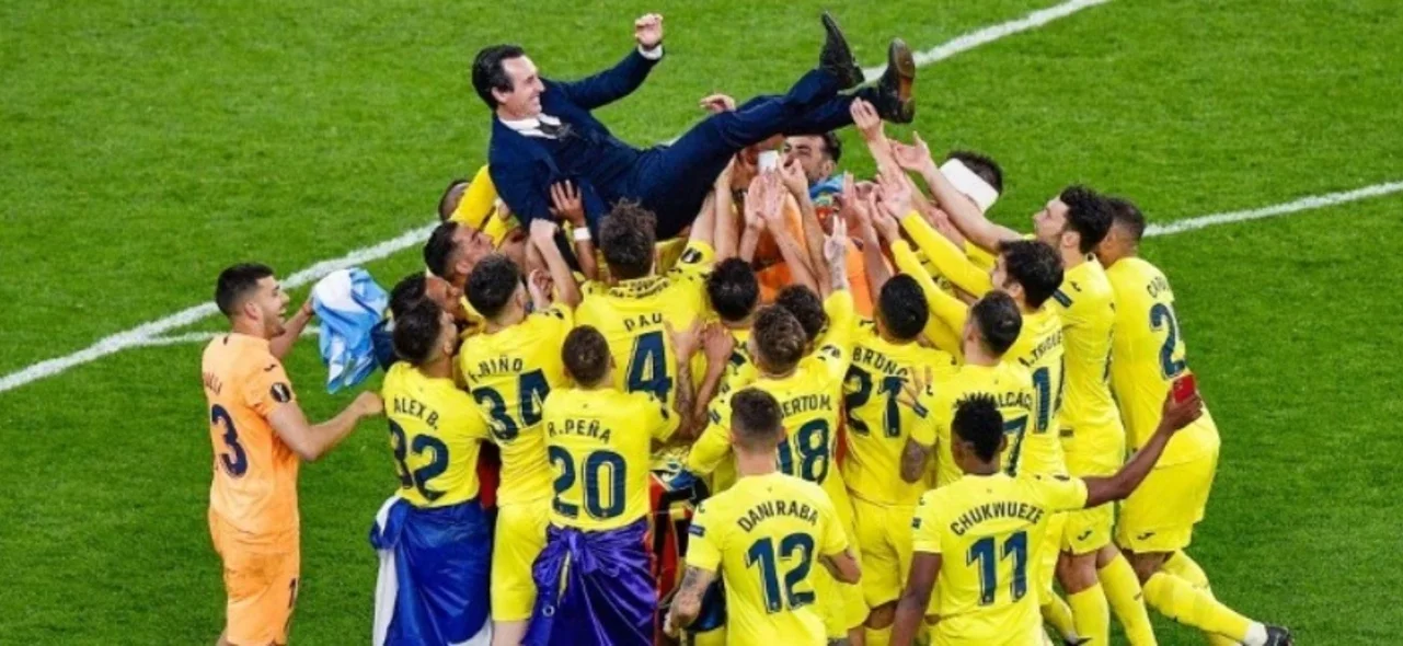 Unai Emery, el entrenador que más veces ha ganado la Europa League / AFP