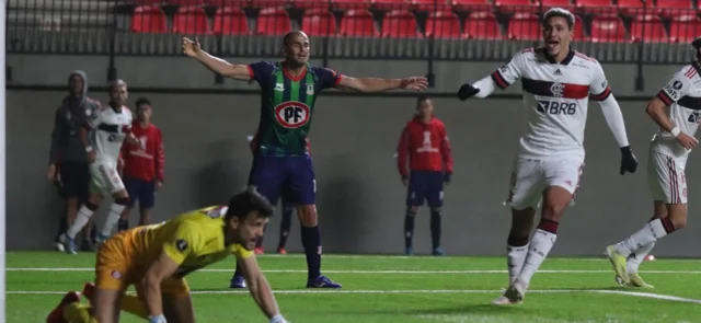 Unión la Calera 2-2 Flamengo / Foto AFP