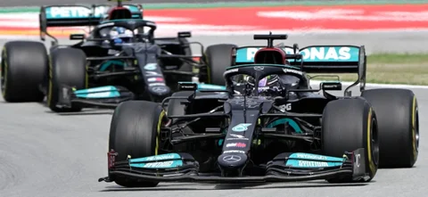 Lewis Hamilton ganó el GP de España / AFP