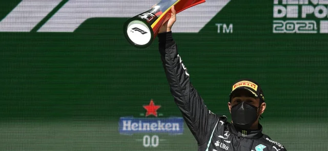 Lewis Hamilton ganó el GP de Portugal. / Foto: AFP