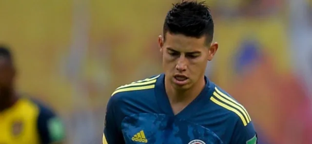 James, desconvocado en la selección Colombia / AFP