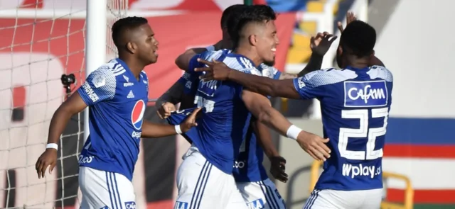 Millonarios, el más goleador de los semifinalistas | Foto: VizzorImage / Gabriel Aponte
