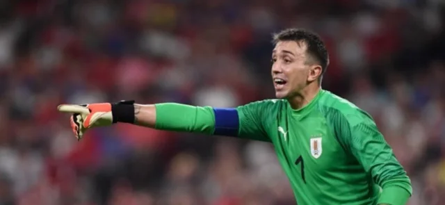 Muslera, portero de Uruguay / Foto AFP