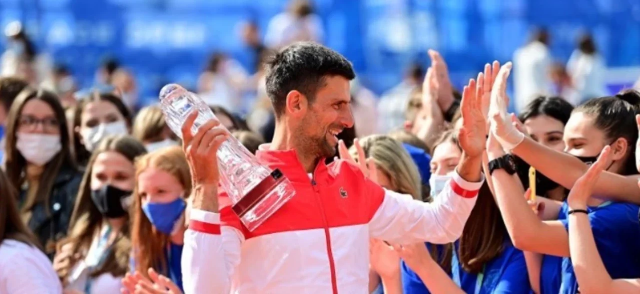 Djokovic conquistó el Torneo de Belgrado / AFP