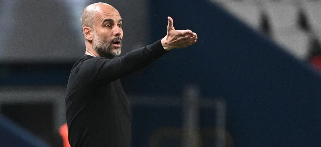 Pep Guardiola, técnico de Manchester City / AFP