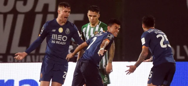 Luis Díaz marcó el segundo gol de Porto / AFP