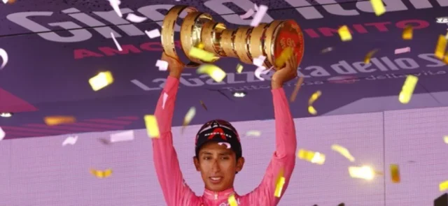 Egan le dio el segundo Giro a Colombia / AFP