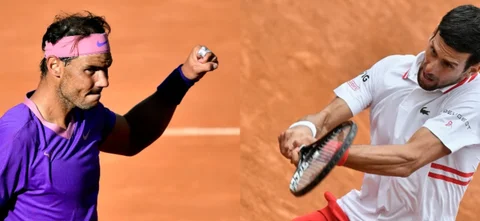 Nadal y Djokovic, a cuartos del Masters 1000 de Roma / Fotos AFP