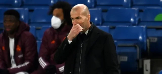 Zinedine Zidane, técnico de Real Madrid/ AFP