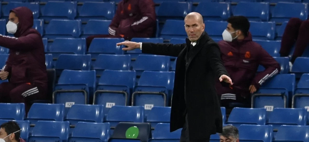 Zidane, entrenador de Real Madrid / Foto AFP