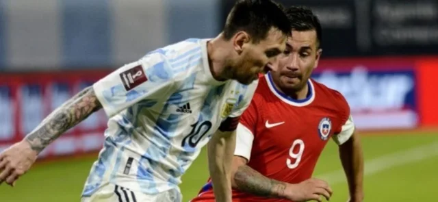 Argentina tiene un dominio sobre Chile en la Copa América. / Foto: AFP
