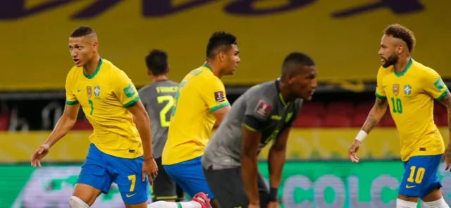 Brasil llegó a 15 puntos en la Eliminatoria. / Foto: AFP