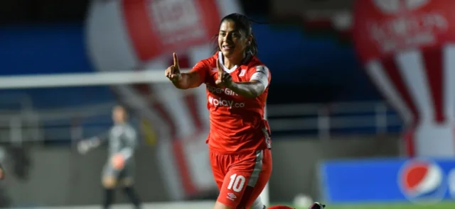 Catalina Usme, figura de América de Cali. / Foto: VizzorImage - Nelson Ríos