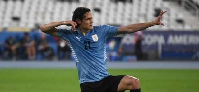 Edinson Cavani, delantero de Uruguay / Foto: AFP