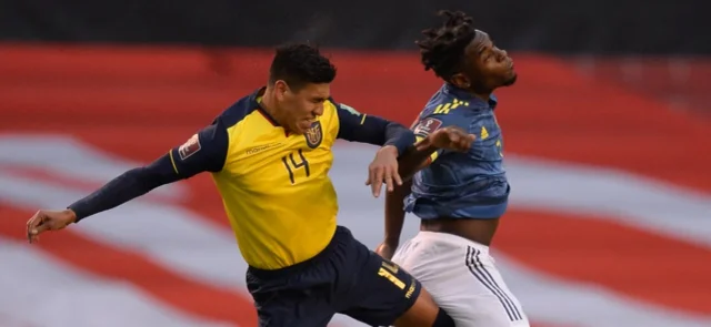 Ecuador vs. Colombia en Eliminatorias / Foto AFP