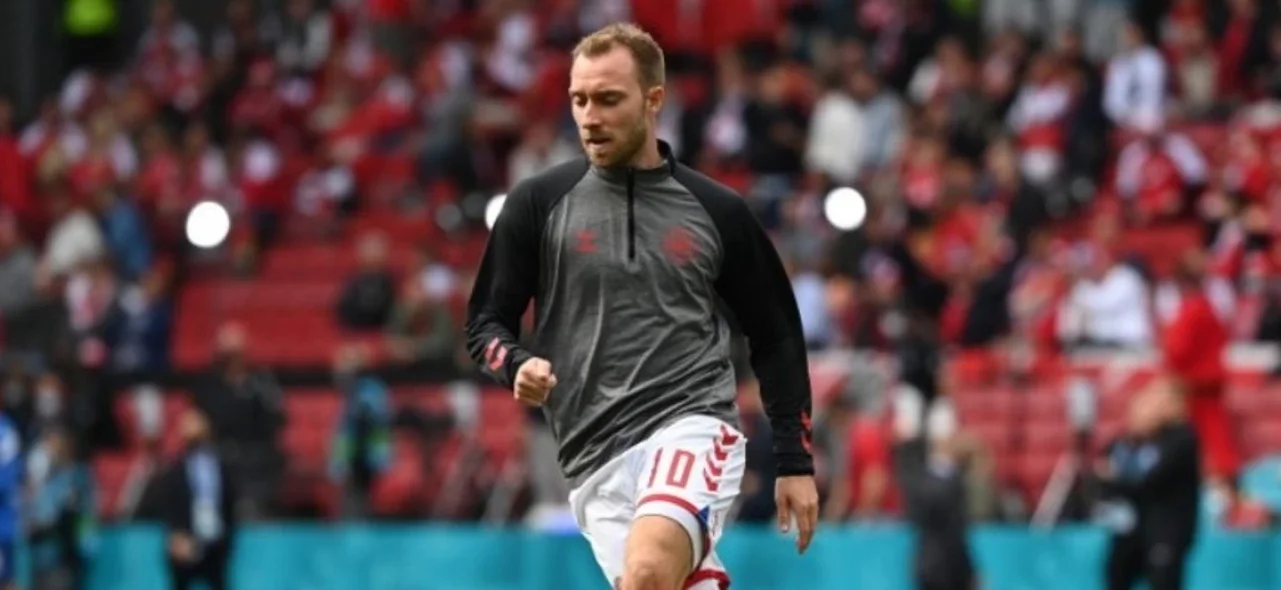 Christian Eriksen, figura de Dinamarca/ AFP