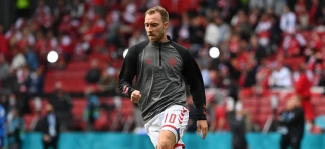 Christian Eriksen, figura de Dinamarca/ AFP
