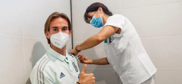Los jugadores de España fueron vacunados contra el COVID-19. / Foto: Selección España