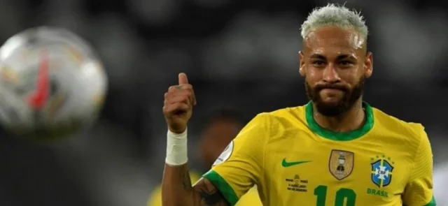 Brasil derrotó 4-0 a Perú en la Copa América. / Foto: AFP