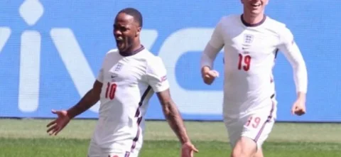 Inglaterra derrotó 1-0 a Croacia en la Euro 2020. / Foto: AFP